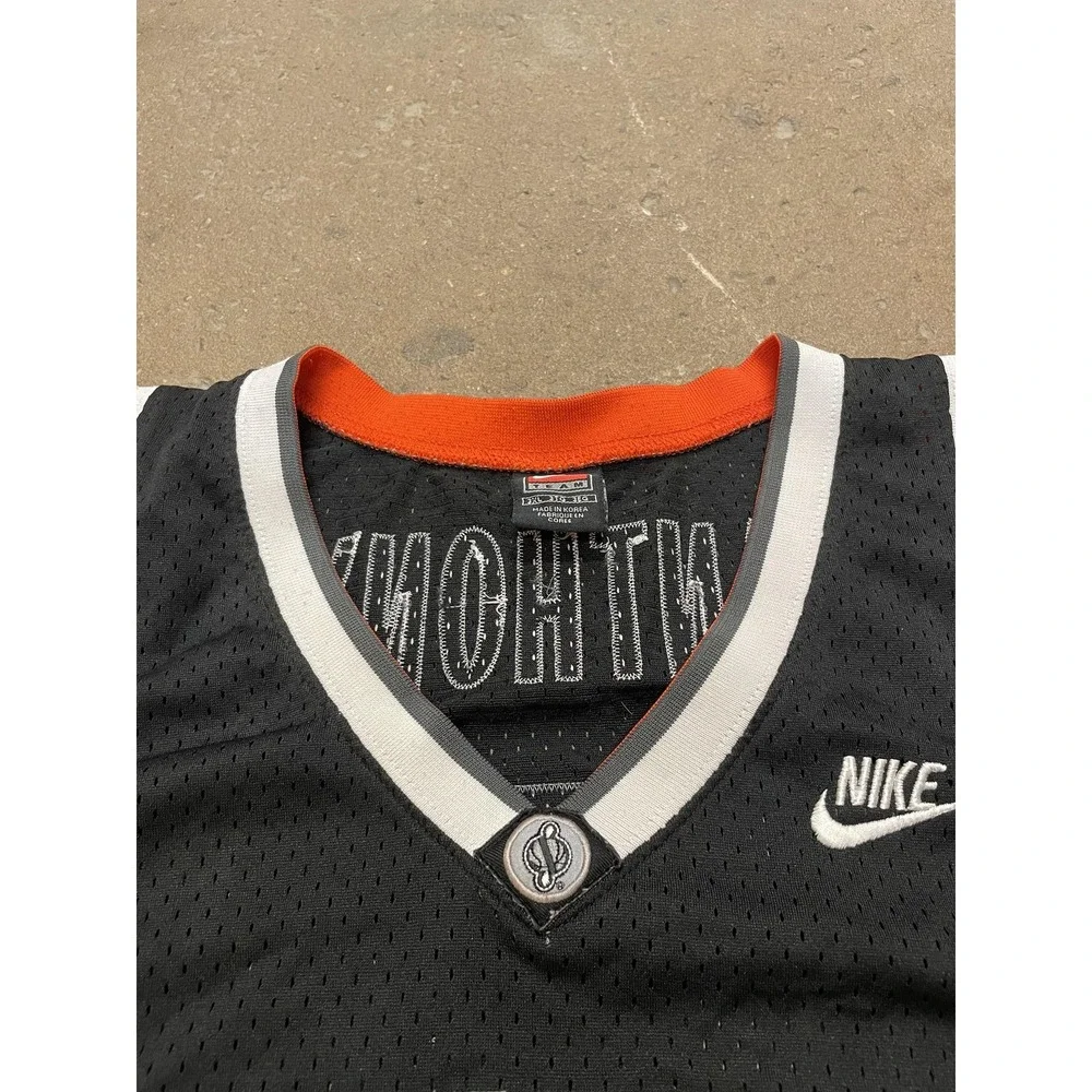 Vintage Syracuse‎ Orange Jersey Mens 3XL Black NCAA Basketball Nike Anthony
